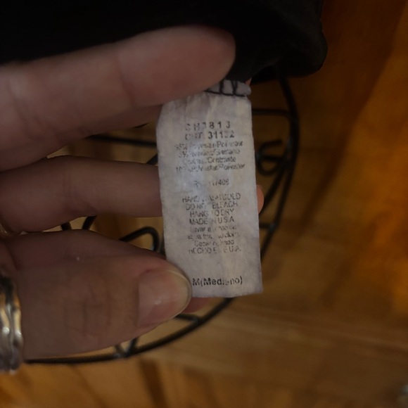 Chocolate Black Puff Sleeve Blouse - Picture 5 of 5